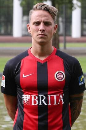 11.07.2019, xjhx, Fussball 2. Bundesliga, SV Wehen Wiesbaden - Porträttermin Fototermin 2019 2020 emspor, v.l. Philip Tietz (DFL DFB REGULATIONS PROHIBIT ANY USE OF PHOTOGRAPHS as IMAGE SEQUENCES and or QUASI-VIDEO) Wiesbaden