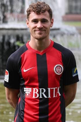 11.07.2019, xjhx, Fussball 2. Bundesliga, SV Wehen Wiesbaden - Porträttermin Fototermin 2019 2020 emspor, v.l. Jules Schwadorf (DFL DFB REGULATIONS PROHIBIT ANY USE OF PHOTOGRAPHS as IMAGE SEQUENCES and or QUASI-VIDEO) Wiesbaden