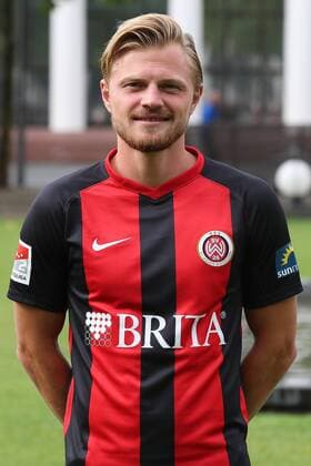 11.07.2019, xjhx, Fussball 2. Bundesliga, SV Wehen Wiesbaden - Porträttermin Fototermin 2019 2020 emspor, v.l. Marcel Titsch Rivero (DFL DFB REGULATIONS PROHIBIT ANY USE OF PHOTOGRAPHS as IMAGE SEQUENCES and or QUASI-VIDEO) Wiesbaden