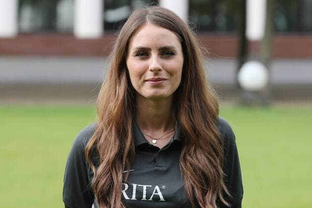 11.07.2019, xjhx, Fussball 2. Bundesliga, SV Wehen Wiesbaden - Porträttermin Fototermin 2019 2020 emspor, v.l. Janina Kulm-Patzler (Assistentin der sportlichen Leitung) (DFL DFB REGULATIONS PROHIBIT ANY USE OF PHOTOGRAPHS as IMAGE SEQUENCES and or QUASI-VIDEO) Wiesbaden