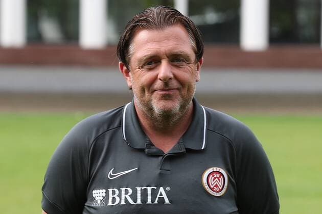 11.07.2019, xjhx, Fussball 2. Bundesliga, SV Wehen Wiesbaden - Porträttermin Fototermin 2019 2020 emspor, v.l. Torsten Conradi (Betreuer) (DFL DFB REGULATIONS PROHIBIT ANY USE OF PHOTOGRAPHS as IMAGE SEQUENCES and or QUASI-VIDEO) Wiesbaden
