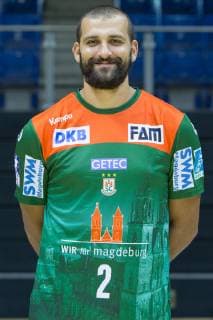 HBL, SC Magdeburg Porträttermin 2019 2020 14.07.2019, xtgx, Handball Liqui Moli Bundesliga, SC Magdeburg Fototermin emspor, v.l. Zeljko Musa Portrait, Portraet, Einzelbild GETEC Arena