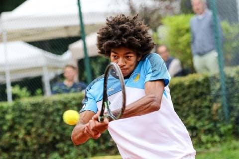 Michael Agwi (TK Blau-Gold Steglitz) - Herren 2. Platz, SCC Open 2019, Finaltag, Berlin, 14.07.2019,