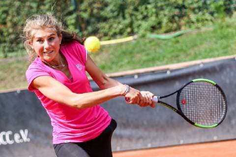 Nadja Meier (PTC Rot-Weiß Potsdam) - Damen Siegerin, SCC Open 2019, Finaltag, Berlin, 14.07.2019,