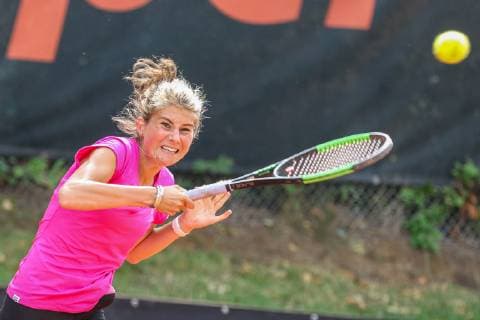 Nadja Meier (PTC Rot-Weiß Potsdam) - Damen Siegerin, SCC Open 2019, Finaltag, Berlin, 14.07.2019,