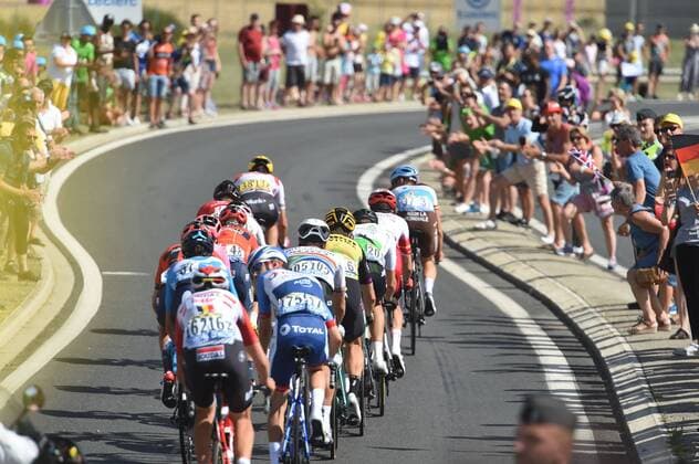 Sport Bilder des Tages 14-07-2019 Tour De France; Tappa 09 Saint-etienne - Brioude; Brioude; 