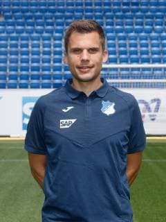 Physiotherapeut Manuel Kreuzberger , TSG 1899 Hoffenheim . Porträttermin TSG 1899 Hoffenheim 2018-2019 . Sinsheim, GER, 15.07.2019 ,Fussball 1. Bundesliga 2019 2020 .