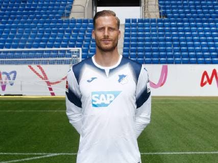 Oliver Baumann , TSG 1899 Hoffenheim . Porträttermin TSG 1899 Hoffenheim 2018-2019 . Sinsheim, GER, 15.07.2019 ,Fussball 1. Bundesliga 2019 2020 .