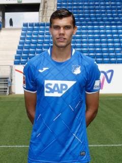 Justin Hoogma , TSG 1899 Hoffenheim . Porträttermin TSG 1899 Hoffenheim 2018-2019 . Sinsheim, GER, 15.07.2019 ,Fussball 1. Bundesliga 2019 2020 .