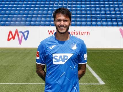 Leonardo Bittencourt , TSG 1899 Hoffenheim . Porträttermin TSG 1899 Hoffenheim 2018-2019 . Sinsheim, GER, 15.07.2019 ,Fussball 1. Bundesliga 2019 2020 .