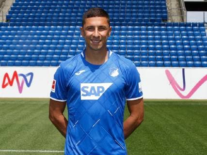 Robert Zulj , TSG 1899 Hoffenheim . Porträttermin TSG 1899 Hoffenheim 2018-2019 . Sinsheim, GER, 15.07.2019 ,Fussball 1. Bundesliga 2019 2020 .