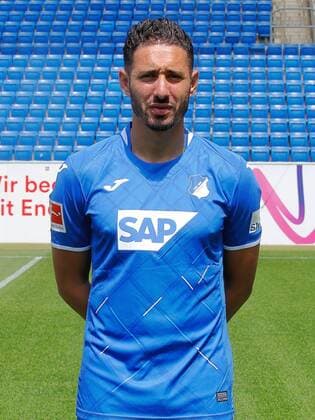 Ishak Belfodil , TSG 1899 Hoffenheim . Porträttermin TSG 1899 Hoffenheim 2018-2019 . Sinsheim, GER, 15.07.2019 ,Fussball 1. Bundesliga 2019 2020 .