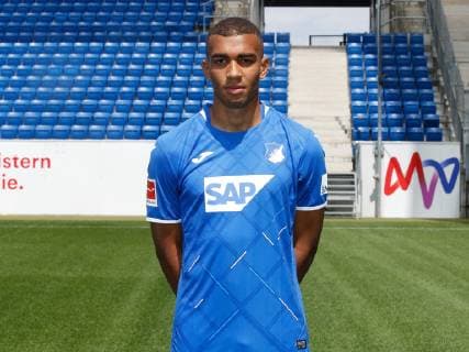 Kevin Akpoguma , TSG 1899 Hoffenheim . Porträttermin TSG 1899 Hoffenheim 2018-2019 . Sinsheim, GER, 15.07.2019 ,Fussball 1. Bundesliga 2019 2020 .