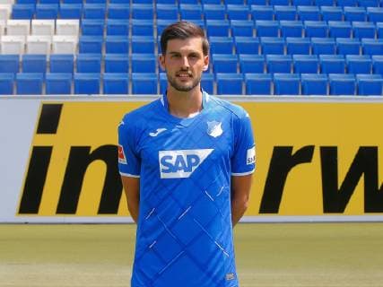 Florian Grillitsch , TSG 1899 Hoffenheim . Porträttermin TSG 1899 Hoffenheim 2018-2019 . Sinsheim, GER, 15.07.2019 ,Fussball 1. Bundesliga 2019 2020 .