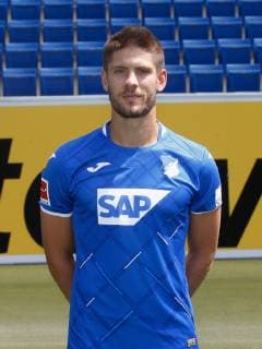 Andre Kramaric , TSG 1899 Hoffenheim . Porträttermin TSG 1899 Hoffenheim 2018-2019 . Sinsheim, GER, 15.07.2019 ,Fussball 1. Bundesliga 2019 2020 .