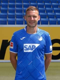 Pavel Kaderabek , TSG 1899 Hoffenheim . Porträttermin TSG 1899 Hoffenheim 2018-2019 . Sinsheim, GER, 15.07.2019 ,Fussball 1. Bundesliga 2019 2020 .