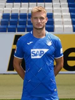 Stefan Posch , TSG 1899 Hoffenheim . Porträttermin TSG 1899 Hoffenheim 2018-2019 . Sinsheim, GER, 15.07.2019 ,Fussball 1. Bundesliga 2019 2020 .