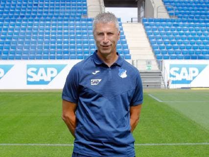 Athletiktrainer Otmar Rösch , TSG 1899 Hoffenheim . Porträttermin TSG 1899 Hoffenheim 2018-2019 . Sinsheim, GER, 15.07.2019 ,Fussball 1. Bundesliga 2019 2020