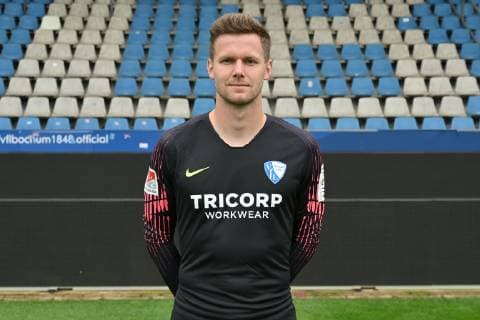 Torwart Patrick Drewes; VfL Bochum; 2.BL, Porträttermin 2019 2020