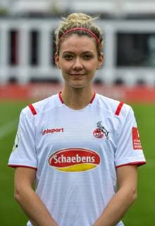 16.07.2019, xjpx, Fussball 1.Bundesliga, 1.FC Koeln Damen - Fototermin 2019 20 emspor, v.l. Theresa Gosch (Koeln) (DFL DFB REGULATIONS PROHIBIT ANY USE OF PHOTOGRAPHS as IMAGE SEQUENCES and or QUASI-VIDEO) Koeln
