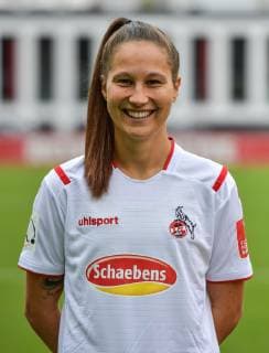 16.07.2019, xjpx, Fussball 1.Bundesliga, 1.FC Koeln Damen - Fototermin 2019 20 emspor, v.l. Sabina Horvat (Koeln) (DFL DFB REGULATIONS PROHIBIT ANY USE OF PHOTOGRAPHS as IMAGE SEQUENCES and or QUASI-VIDEO) Koeln