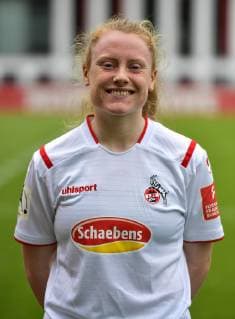 16.07.2019, xjpx, Fussball 1.Bundesliga, 1.FC Koeln Damen - Fototermin 2019 20 emspor, v.l. Amber Barrett (Koeln) (DFL DFB REGULATIONS PROHIBIT ANY USE OF PHOTOGRAPHS as IMAGE SEQUENCES and or QUASI-VIDEO) Koeln
