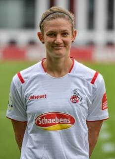 16.07.2019, xjpx, Fussball 1.Bundesliga, 1.FC Koeln Damen - Fototermin 2019 20 emspor, v.l. Carolin Schraa (Koeln) (DFL DFB REGULATIONS PROHIBIT ANY USE OF PHOTOGRAPHS as IMAGE SEQUENCES and or QUASI-VIDEO) Koeln