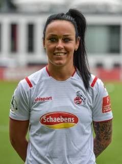 16.07.2019, xjpx, Fussball 1.Bundesliga, 1.FC Koeln Damen - Fototermin 2019 20 emspor, v.l. Peggy Nietgen (Koeln) (DFL DFB REGULATIONS PROHIBIT ANY USE OF PHOTOGRAPHS as IMAGE SEQUENCES and or QUASI-VIDEO) Koeln