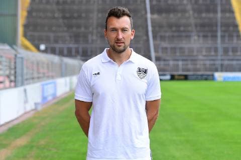 Athletiktrainer Fabian Illner; KFC Uerdingen; 3.Liga, Porträttermin 2019 2020