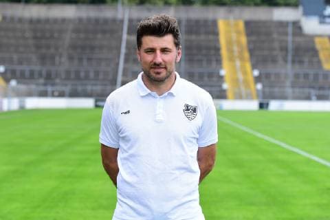 Co-Trainer Stefan Reisinger; KFC Uerdingen; 3.Liga, Porträttermin 2019 2020