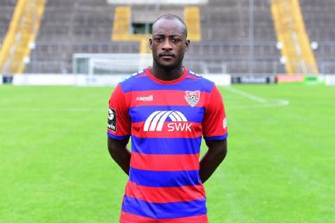Christian Kinsombi; KFC Uerdingen; 3.Liga, Porträttermin 2019 2020