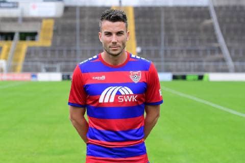 Dennis Daube; KFC Uerdingen; 3.Liga, Porträttermin 2019 2020