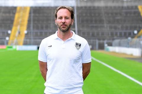 Physiotherapeut Sebastian Zuleger; KFC Uerdingen; 3.Liga, Porträttermin 2019 2020