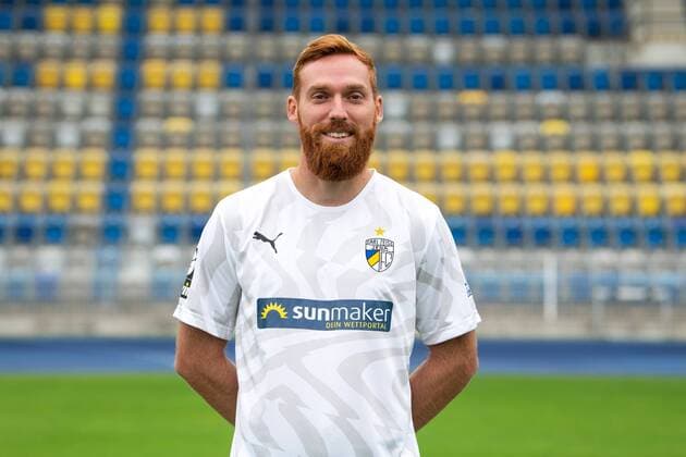 FC Carl Zeiss Jena Saison 2019 2020 Fototermin am 16.7.19 Nico Hammann (Jena), Portrait quer Ernst Abbe Sportfeld