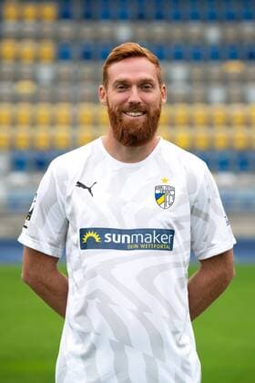 FC Carl Zeiss Jena Saison 2019 2020 Fototermin am 16.7.19 Nico Hammann (Jena), Portrait hochkant Ernst Abbe Sportfeld