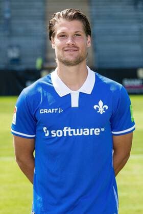 17.07.2019, xfux, Fussball 2.Bundesliga, SV Darmstadt 98, 2.BL, Porträttermin 2019 2020, Fototermin, emonline, emspor, deloka, v.l. Johannes Wurtz; (SV Darmstadt 98) Darmstadt