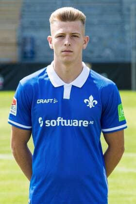 17.07.2019, xfux, Fussball 2.Bundesliga, SV Darmstadt 98, 2.BL, Porträttermin 2019 2020, Fototermin, emonline, emspor, deloka, v.l. Tim Skarke; (SV Darmstadt 98) Darmstadt