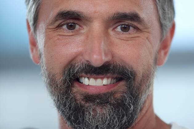 PXL_Ivanisevic and Rafter announced an exibition match 17.07.2019., Umag, Croatia - 30. Plava laguna Croatia Open Umag 2019. Goran Ivanisevic and Patrick Rafter with Lawrence Frankopan announced an exibition match Ivanisevic vs Rafter .  GoranxStanzl PIXSELL