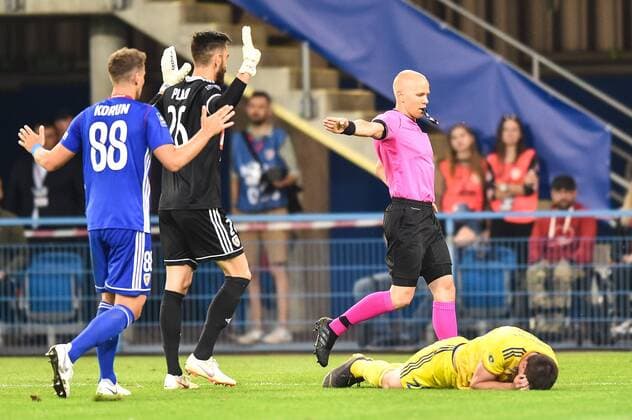 2019.07.17 Gliwice Pilka nozna Liga Mistrzow sezon 2019 2020 Pierwsza runda eliminacji Piast Gliwice - BATE Borysow N z rzut karny Frantisek Plach Foto Lukasz Laskowski PressFocus 2019.07.17 Football Champions League season 2019 2020 First qualifying round Piast Gliwice v BATE Borisov rzut karny Frantisek Plach Credit: Lukasz Laskowski PressFocus NEWSPIX.PL --- Newspix.pl  20190717LUK155