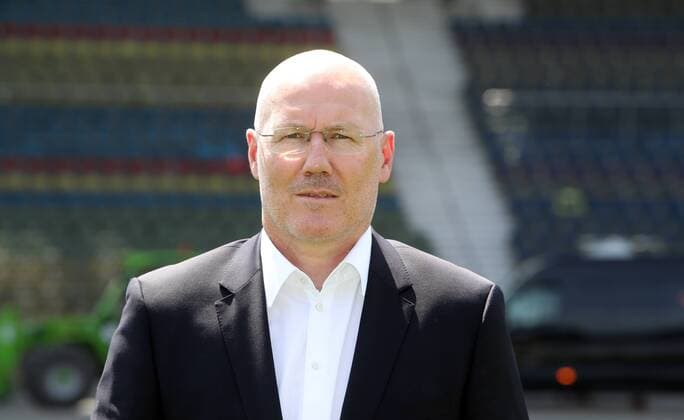 Karlsruher SC Portraittermin Saison 2019 2020 Burkhard Reich (Teammanager), Karlsruher SC, 2. Bundesliga, Porträttermin 2019 2020.