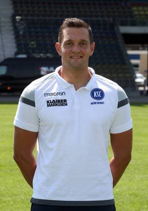 Karlsruher SC Portraittermin Saison 2019 2020 Florian Böckler (Athletik-Trainer), Karlsruher SC, 2. Bundesliga, Porträttermin 2019 2020.
