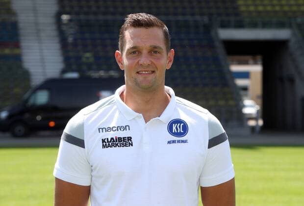 Karlsruher SC Portraittermin Saison 2019 2020 Florian Böckler (Athletik-Trainer), Karlsruher SC, 2. Bundesliga, Porträttermin 2019 2020.