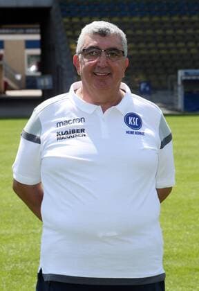 Karlsruher SC Portraittermin Saison 2019 2020 Hüseyin Cayoglu (Zeugwart), Karlsruher SC, 2. Bundesliga, Porträttermin 2019 2020.