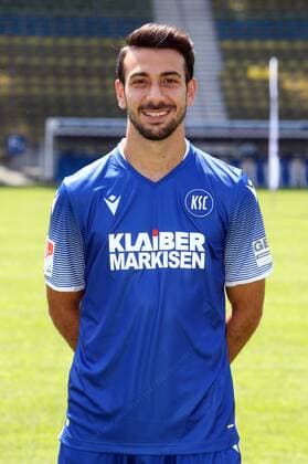 Karlsruher SC Portraittermin Saison 2019 2020 Burak Camoglu, Karlsruher SC, 2. Bundesliga, Porträttermin 2019 2020.