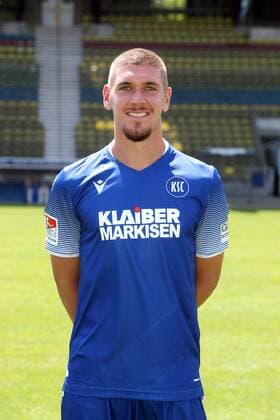 Karlsruher SC Portraittermin Saison 2019 2020 Damian Roßbach, Karlsruher SC, 2. Bundesliga, Porträttermin 2019 2020.