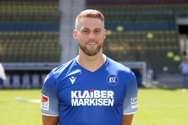 Karlsruher SC Portraittermin Saison 2019 2020 Marc Lorenz, Karlsruher SC, 2. Bundesliga, Porträttermin 2019 2020.