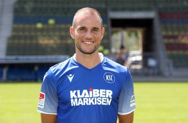 Karlsruher SC Portraittermin Saison 2019 2020 Manuel Stiefler, Karlsruher SC, 2. Bundesliga, Porträttermin 2019 2020.