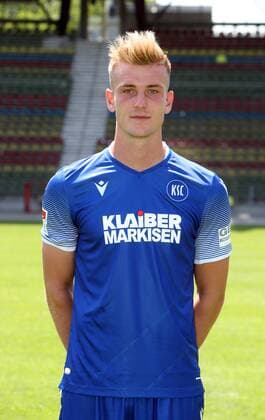 Karlsruher SC Portraittermin Saison 2019 2020 Alexander Groiß, Karlsruher SC, 2. Bundesliga, Porträttermin 2019 2020.