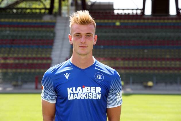 Karlsruher SC Portraittermin Saison 2019 2020 Alexander Groiß, Karlsruher SC, 2. Bundesliga, Porträttermin 2019 2020.