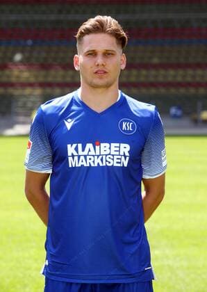 Karlsruher SC Portraittermin Saison 2019 2020 Janis Hanek, Karlsruher SC, 2. Bundesliga, Porträttermin 2019 2020.